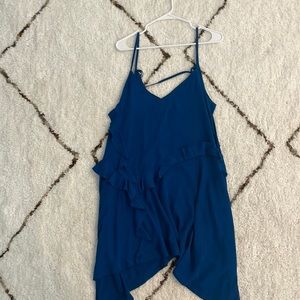 Free People royal blue swing dress